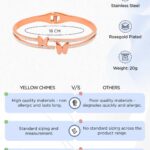rose gold dual kada bracelet measurement size guide wrist fit