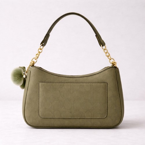 Seraphina  pastel   Blue & grey brown  Signature Monogram Shoulder Bag – Versatile Crossbody Handbag for Women