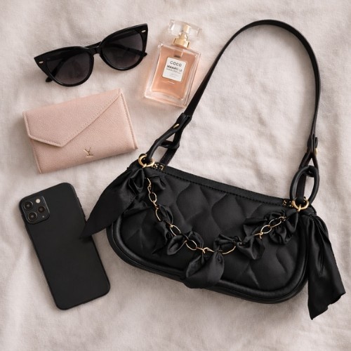 Seraphina Monogram Shoulder Bag – 2-in-1 Crossbody