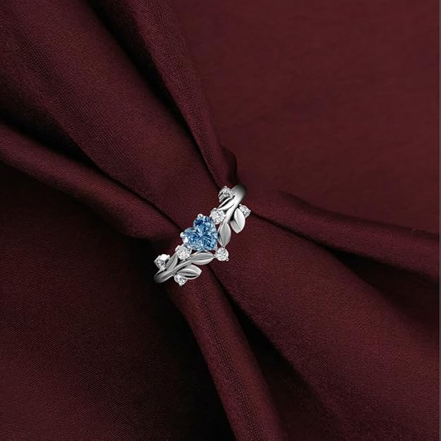 925 Sterling Silver Heart Design Ring for Women & Girls | Adjustable Minimal Jewellery | Available in Silver & Gold Finish