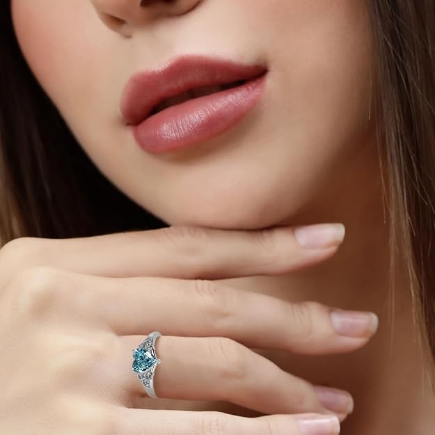 925 Sterling Silver Heart Design Ring for Women & Girls | Adjustable Minimal Jewellery | Available in Silver & Gold Finish