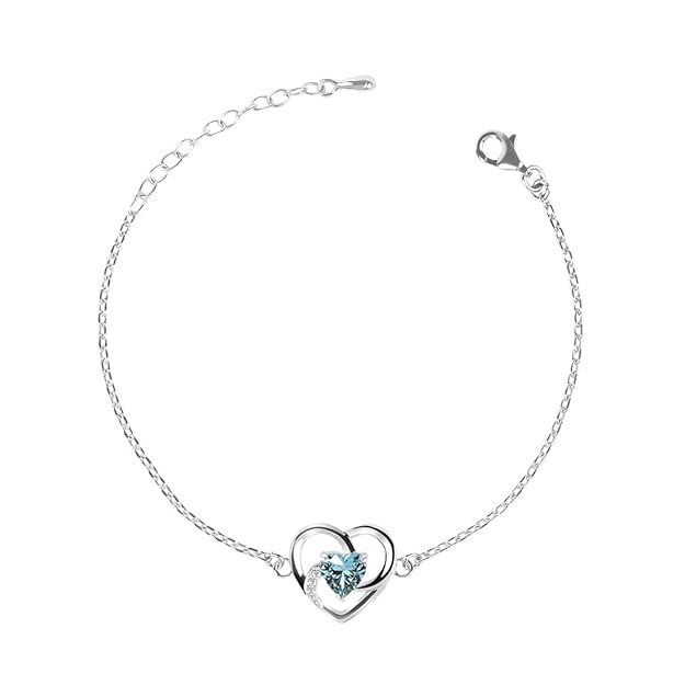 Clara 925 Sterling Silver Heart Pendant Necklace for Women | Pendant Only, With Chain or Bracelet Set | Elegant Gift Jewellery