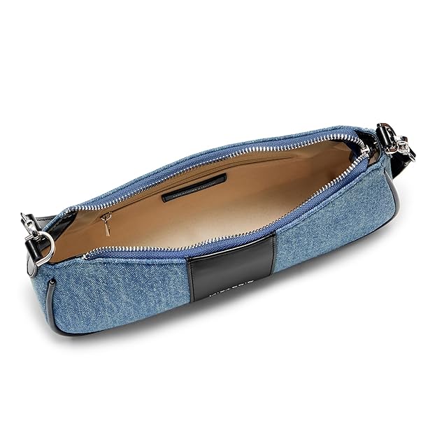 Miraggio Bella Colorblocked Shoulder Bag for Women – Adjustable & Detachable Sling Strap | Stylish Crossbody & Shoulder Purse
